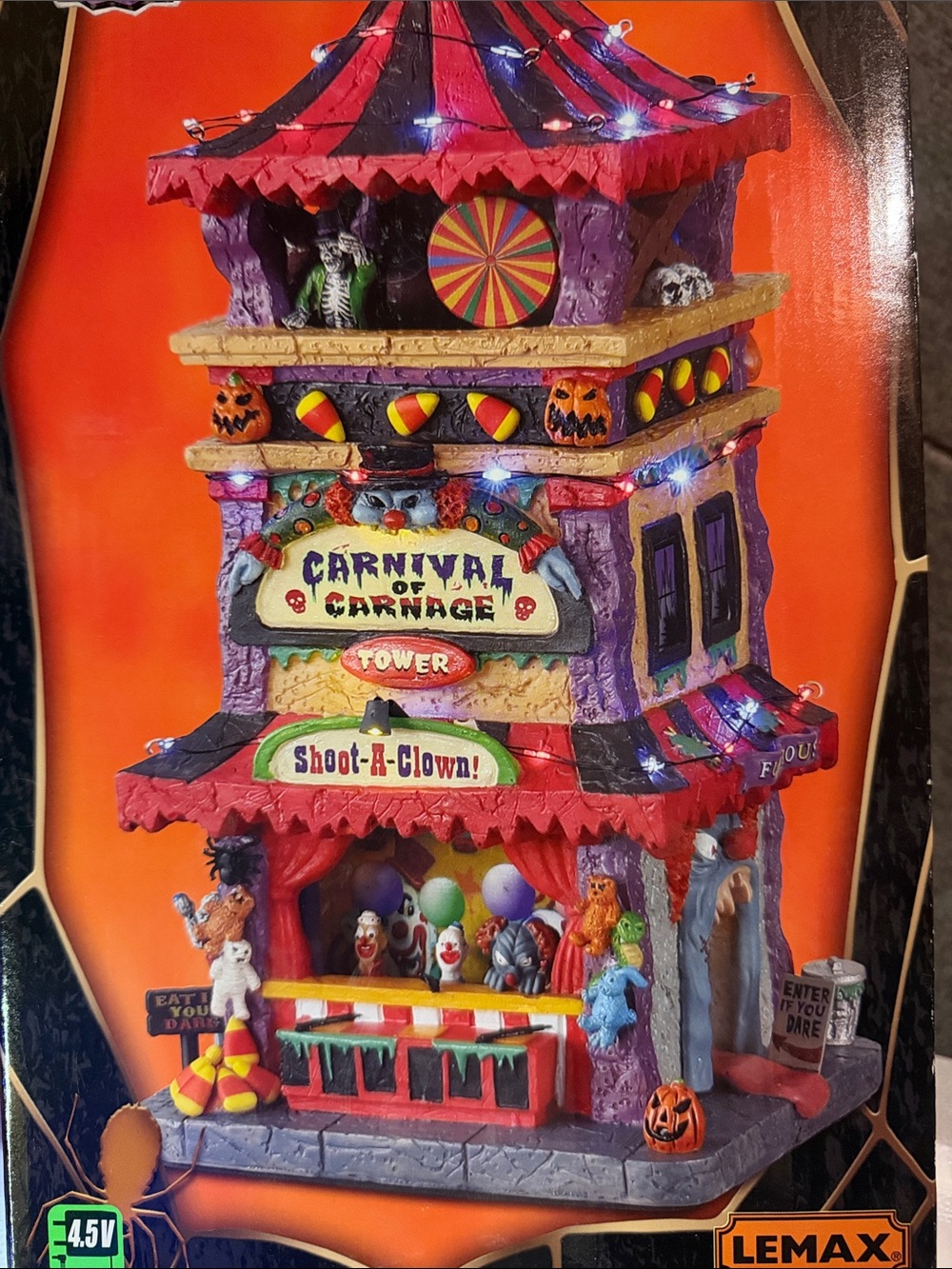 Lemax Halloween Carnival of Carnage Tower